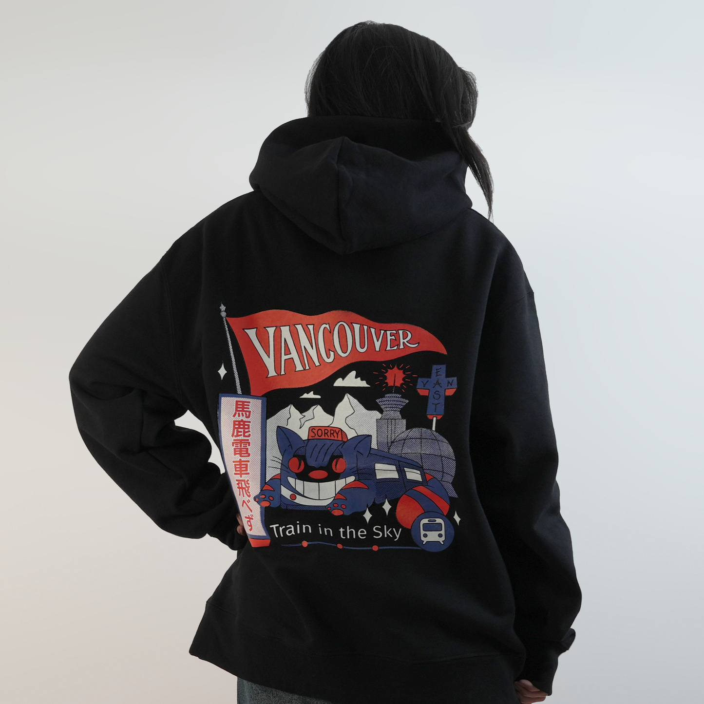 Train in the Sky Hoodie