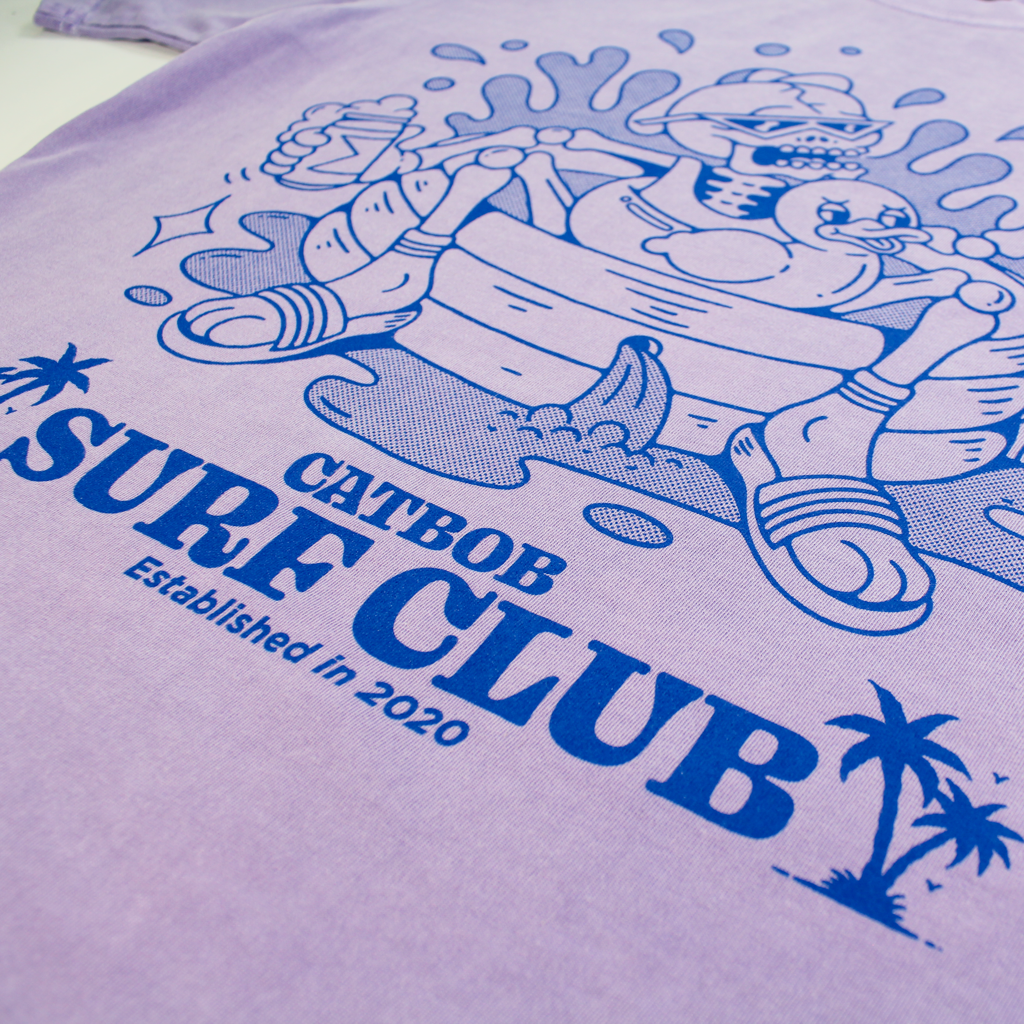 Catbob Surf Club: Duck Diver Tee