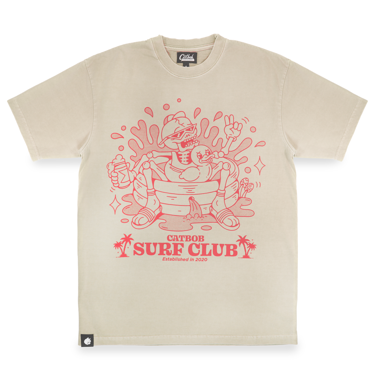Catbob Surf Club: Duck Diver Tee